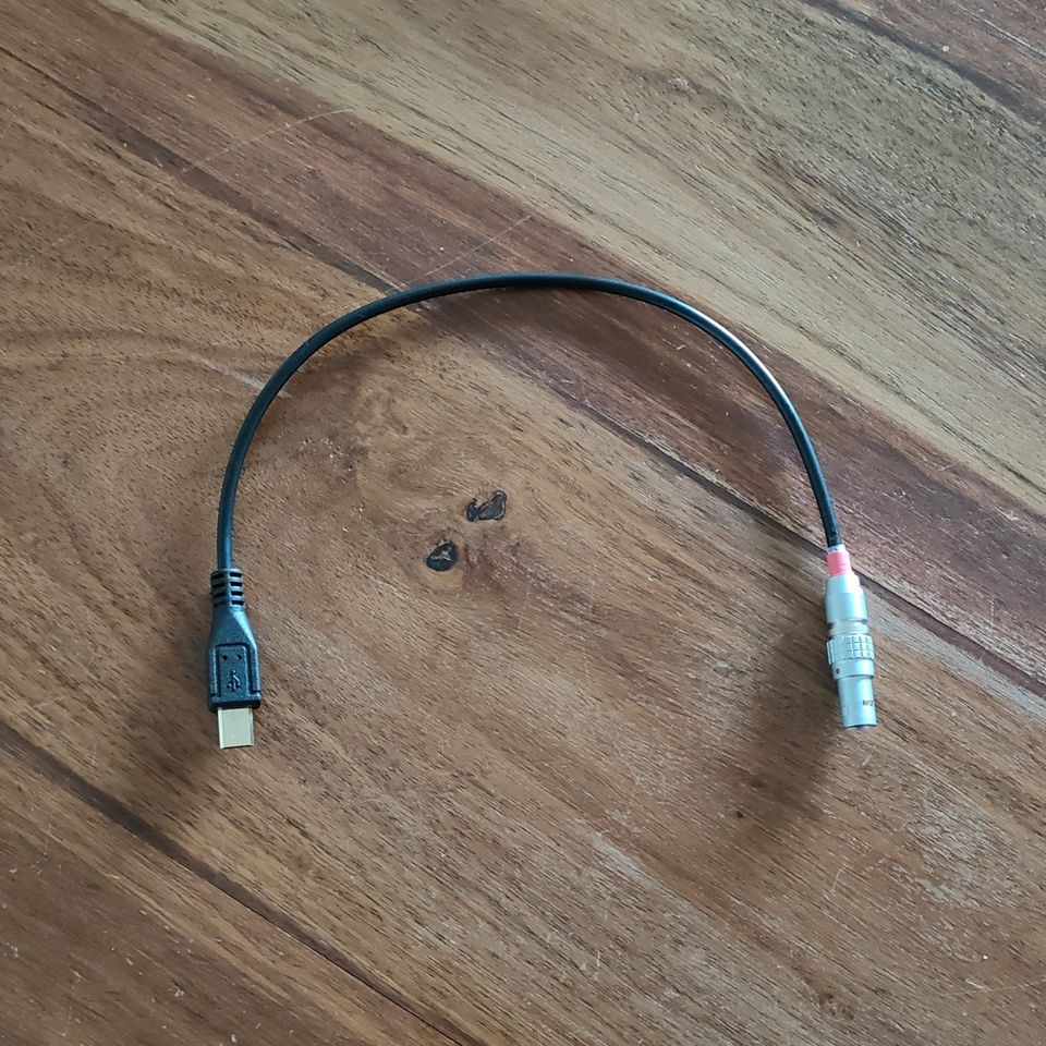 Sony FX3 timecode cables